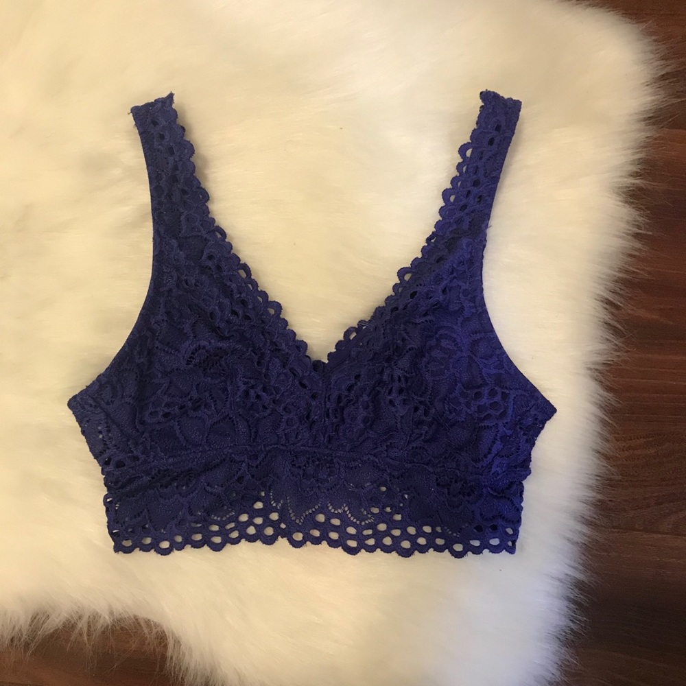 Aerie Purple Bralette